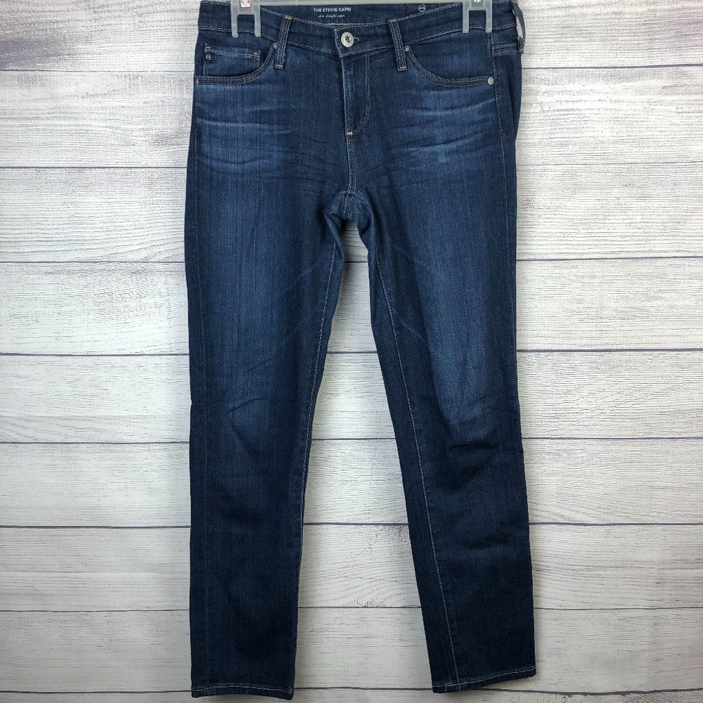 AG Adriano Goldschmeid The Stevie Capri Slim Jeans